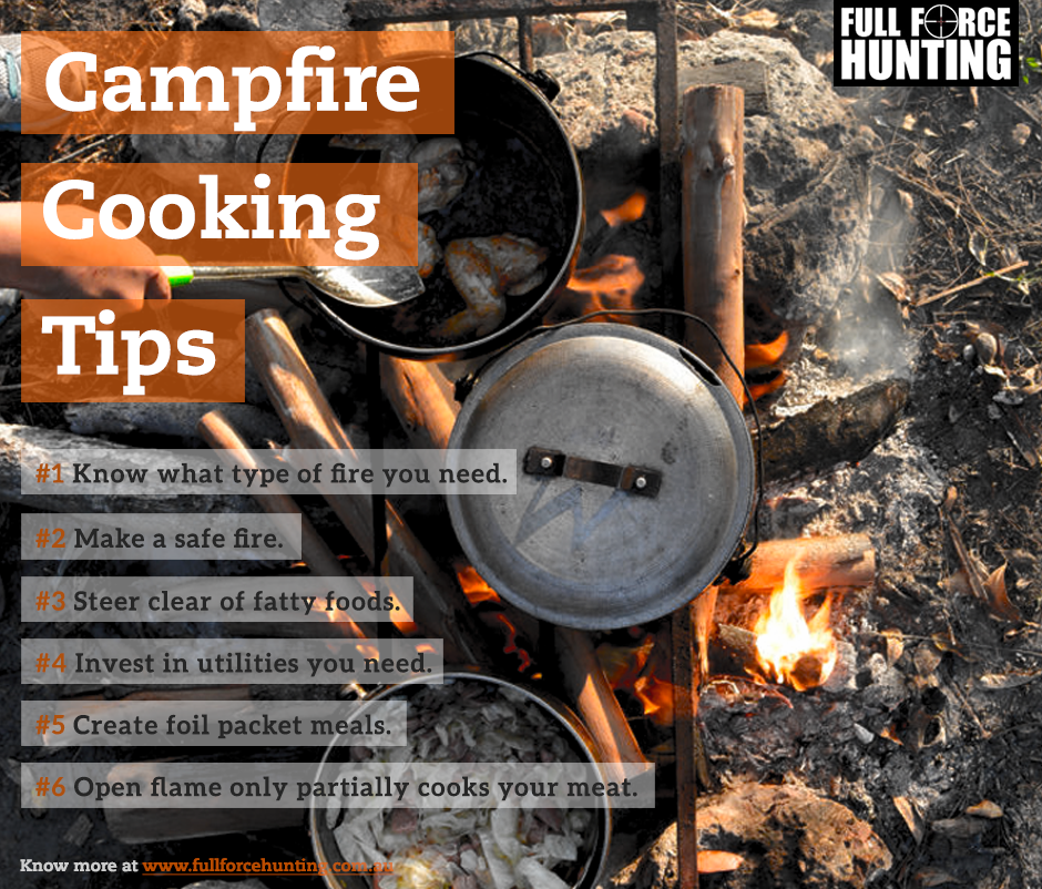 Full Force Australian Hunting Blog Campfire Cooking Tips